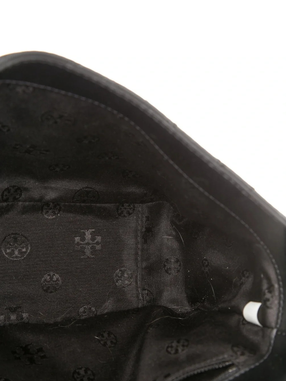 Tory Burch Black Quilted Chain-Handle Shoulder Bag